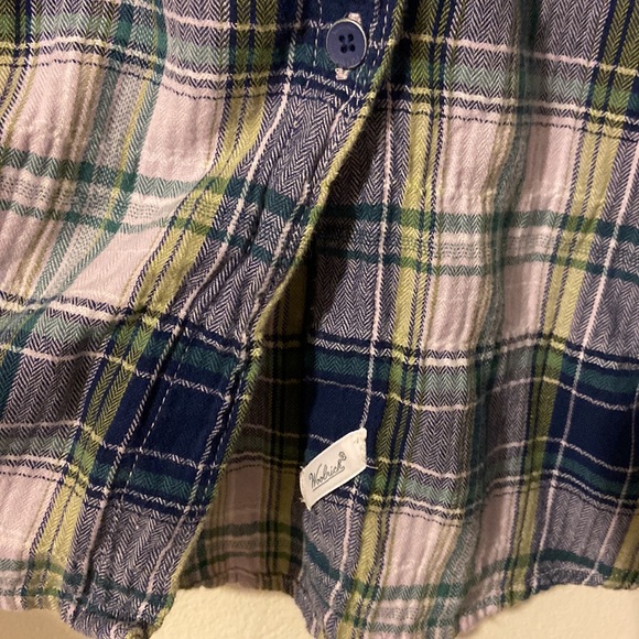 WOOLRICH LONG SLEEVE PLAID BUTTON UP SHIRT SIZE MEDIUM - Picture 3 of 10
